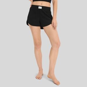 Jockey Women's Classic Black Athletic Shorts